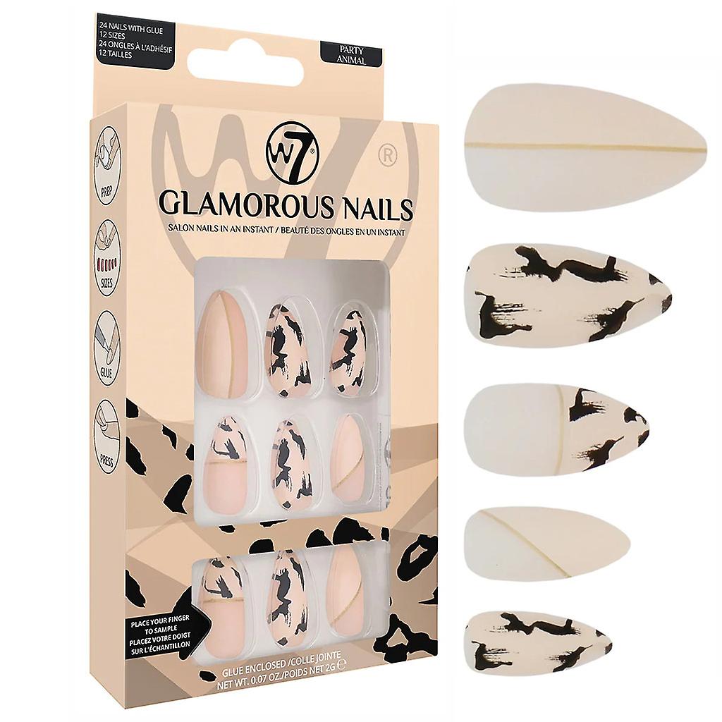 W7 Glamorous Nails Party Animal 24s W7 Glamorous Nails Party Animal 24s